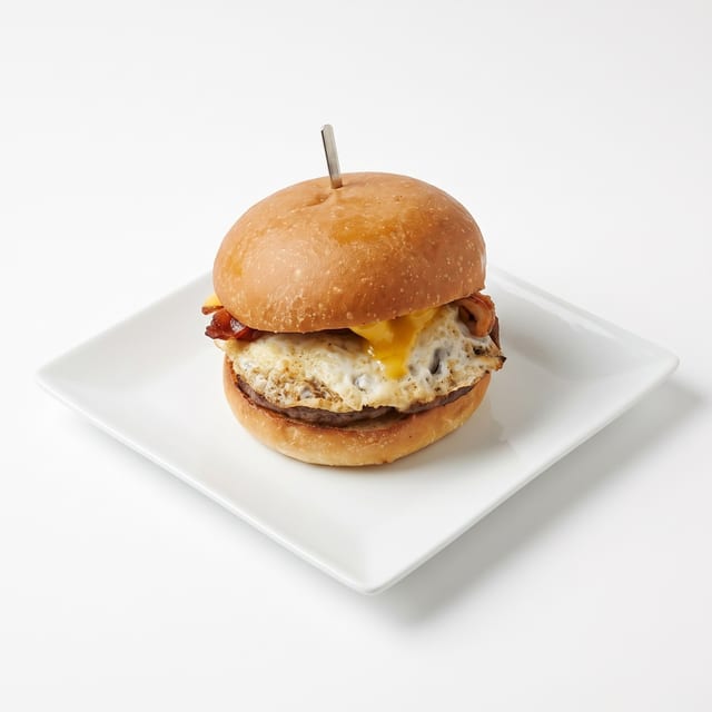 Breakfast Burger.
