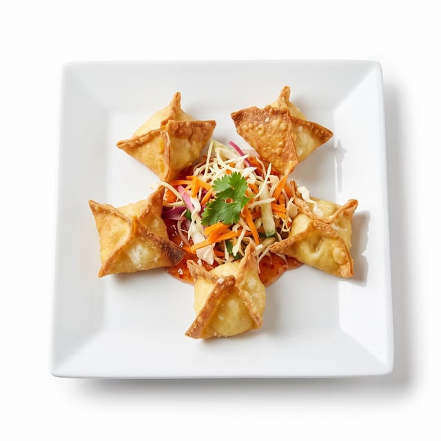 Crab Rangoons.