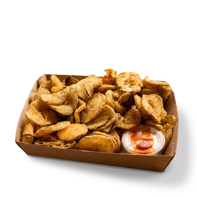Fried Pickle Chips.